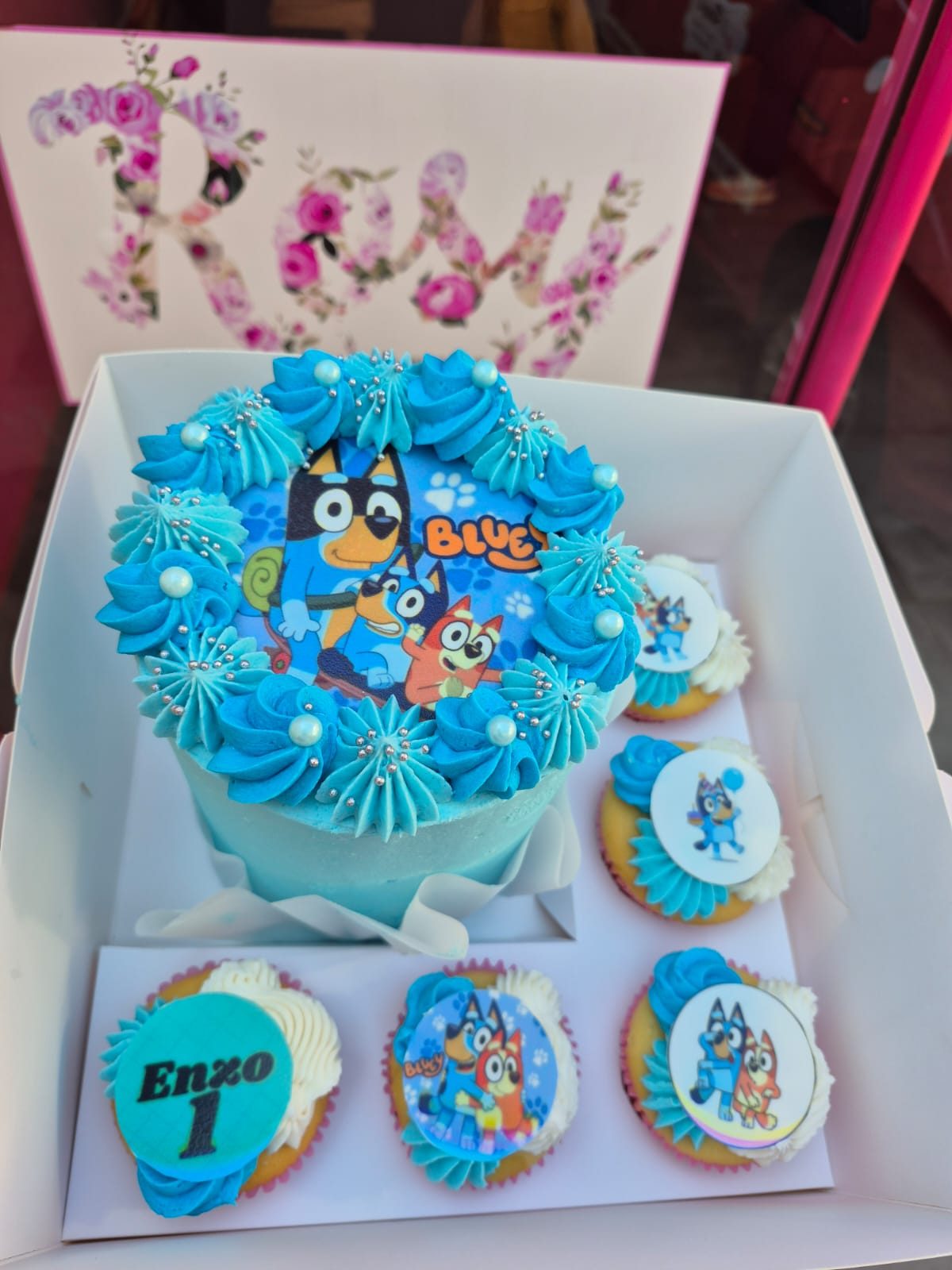 Bluey Box Cake by Rosy's Cakes and Events